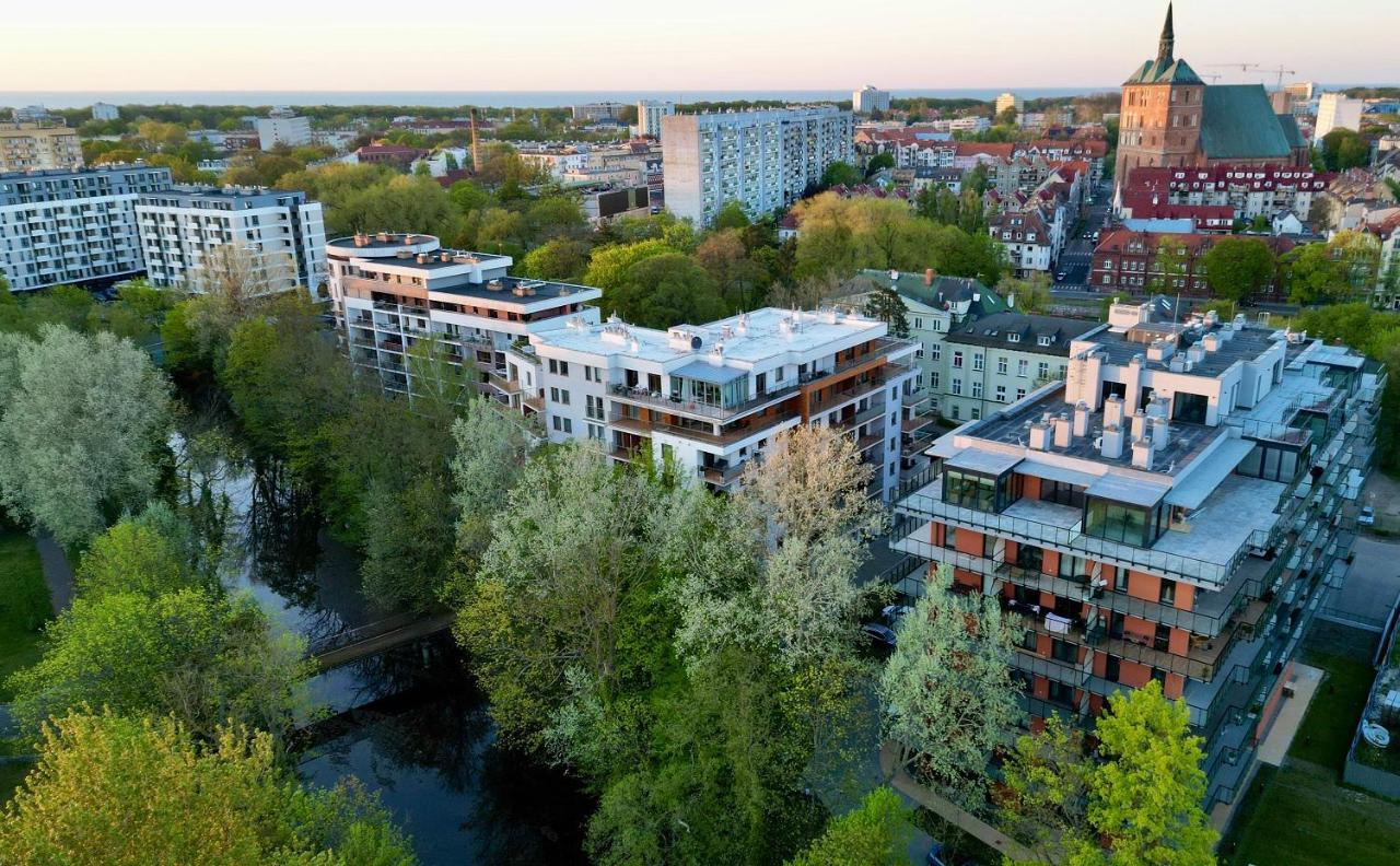 Apartamenty Wyspa Solna By Vacation Rental - Basen, Sauna, Jacuzzi, Silownia W Cenie Kołobrzeg Buitenkant foto